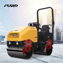 Ride on vibrating double drum compactor hydraulic vibratory road roller FYL-900